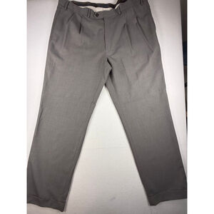 Lauren Ralph Lauren Men’s Dress Pants Gray Pleated Front Size 40x32